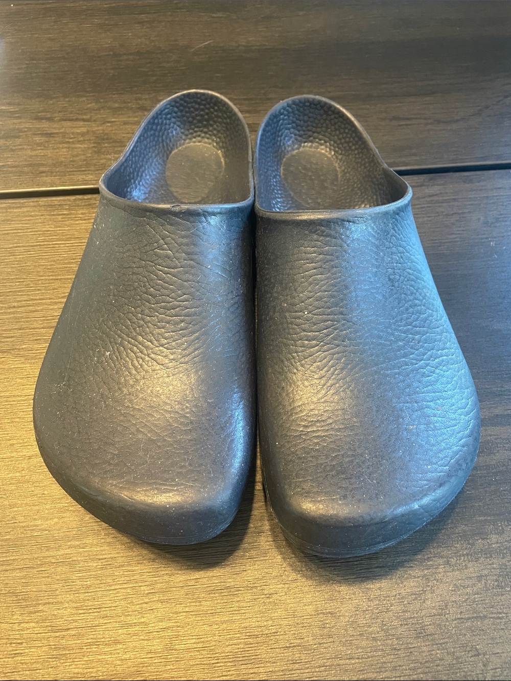 Birkenstock Black Slip-On Clogs